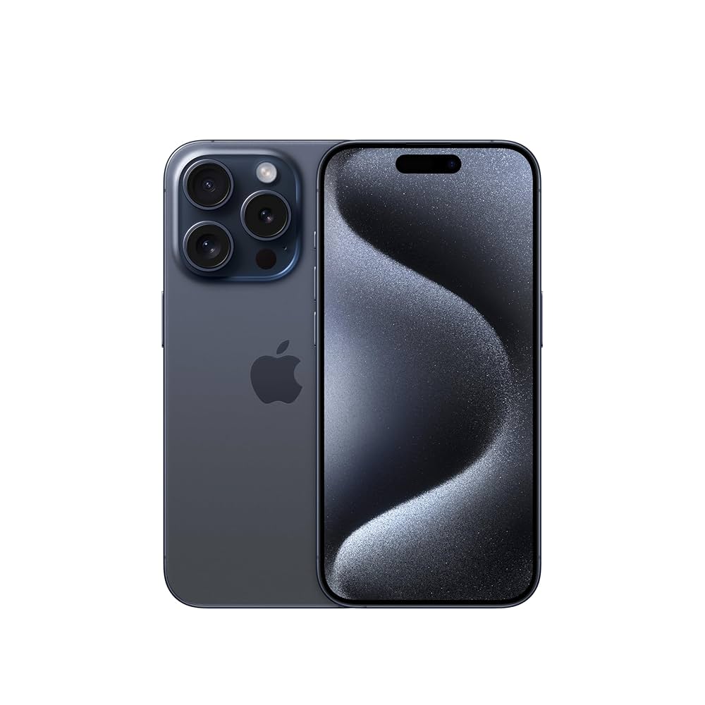 【あみ】Apple iPhone 15 Pro 128GB Apple iPhone 15 Pro (128 GB) - Tytan błękitny : Amazon.pl